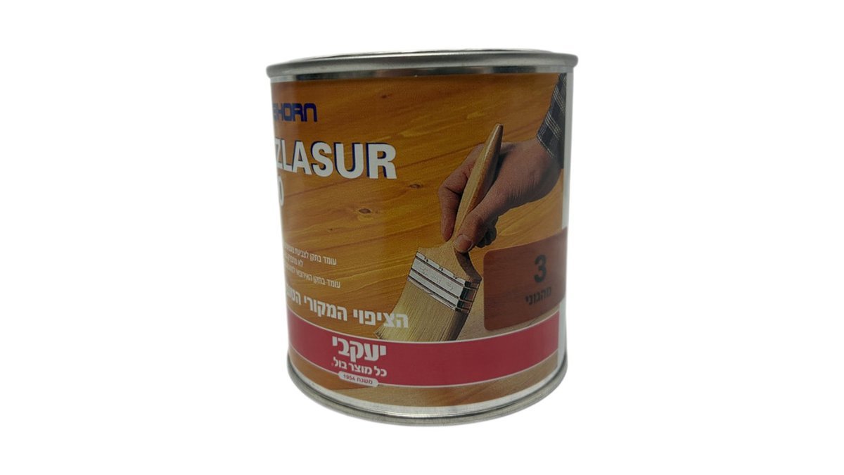 לכה הלזור 750 מ"ל | מספר 3 | מהגוני