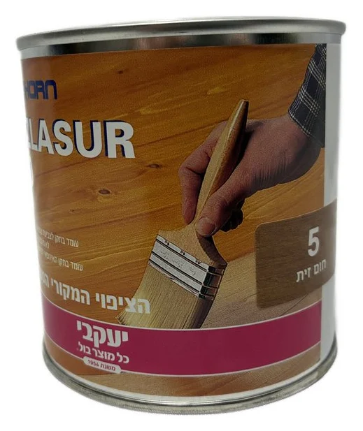 לכה הלזור 750 מ"ל | מספר 5 | חום זית