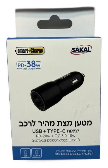 מטען מצת מהיר לרכב