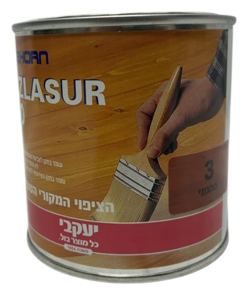 לכה הלזור 750 מ"ל | מספר 3 | מהגוני