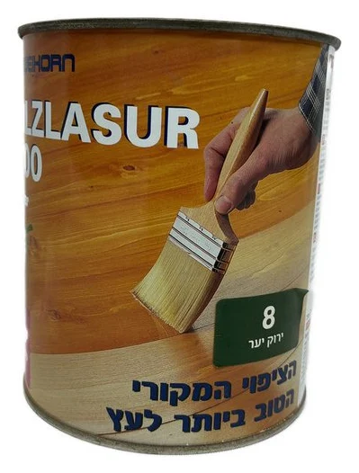 לכה הלזור 750 מ"ל | מספר 8 | ירוק יער